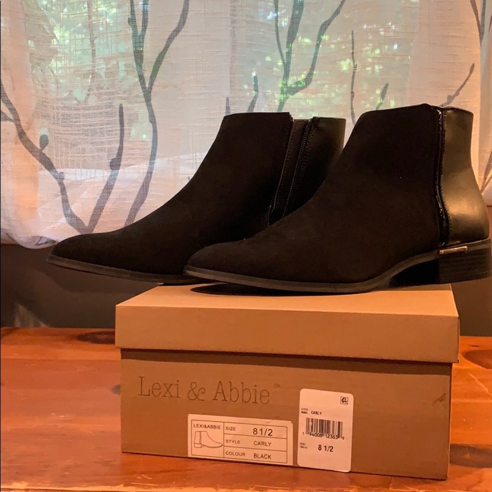 Lexi & Abbie Mixed Media Booties